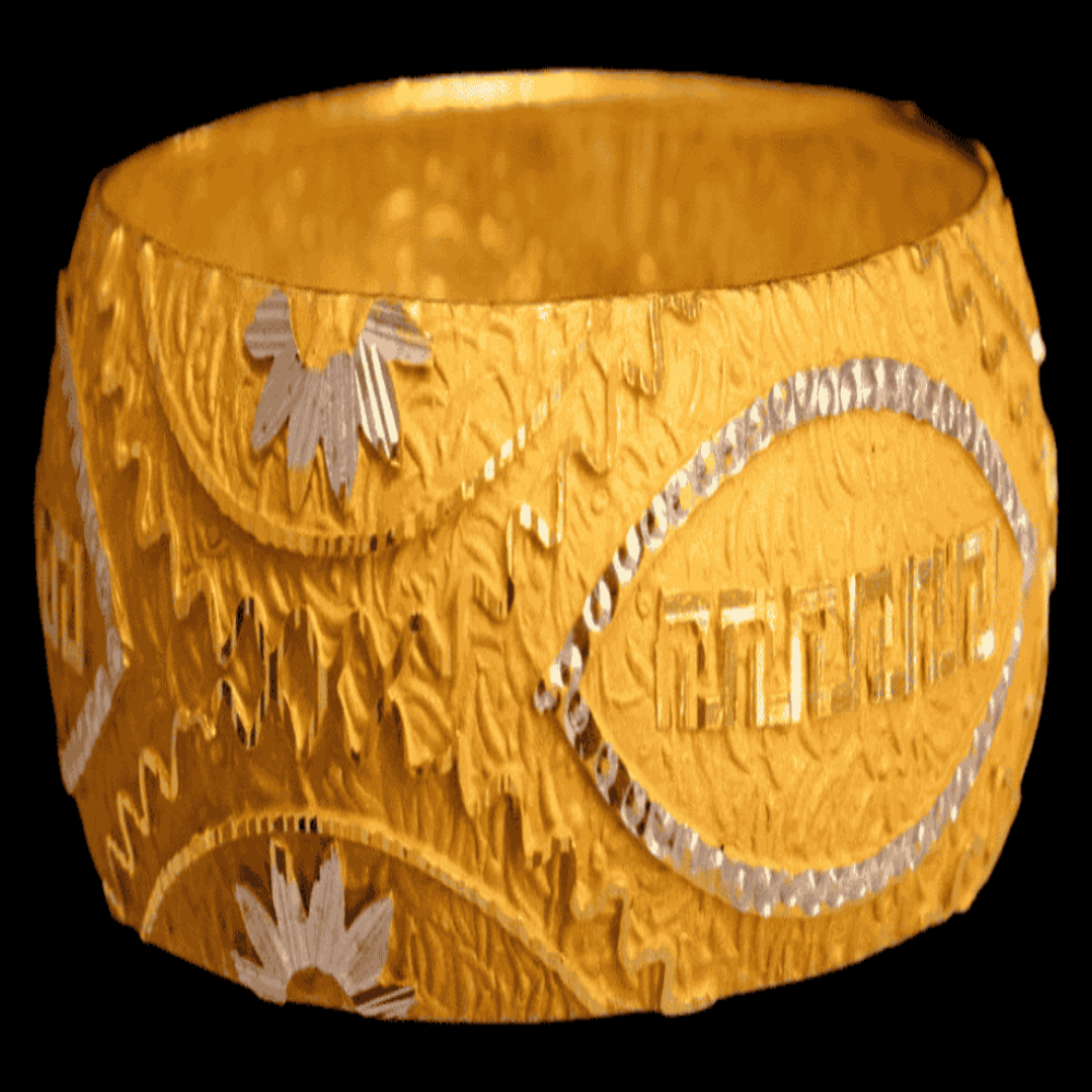 21K Gold Bangle (XL)